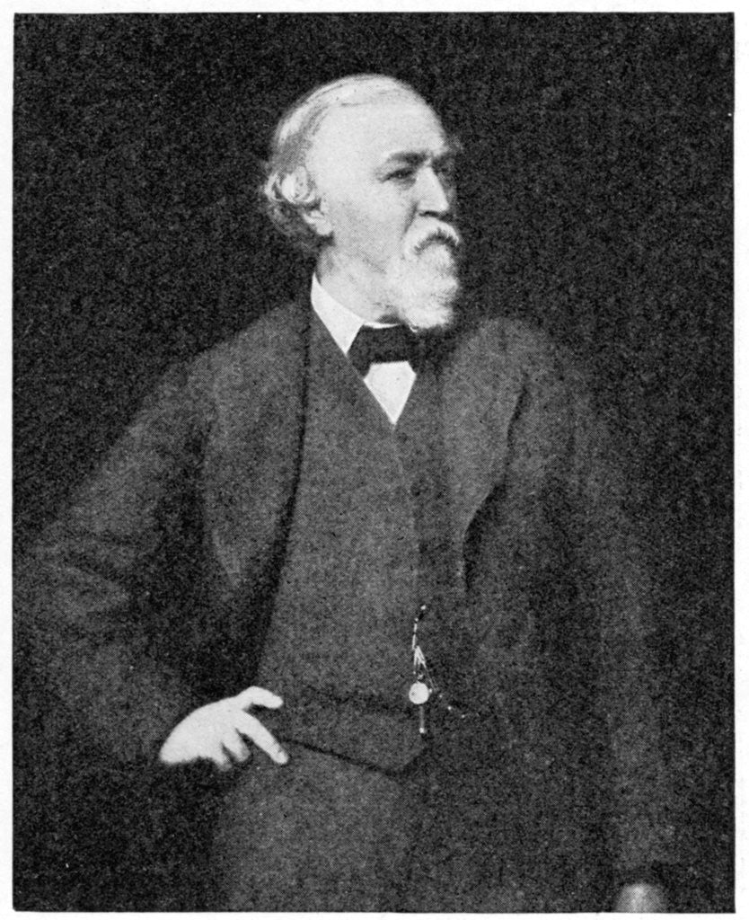 Detail of Robert Browning by Rischgitz Collection