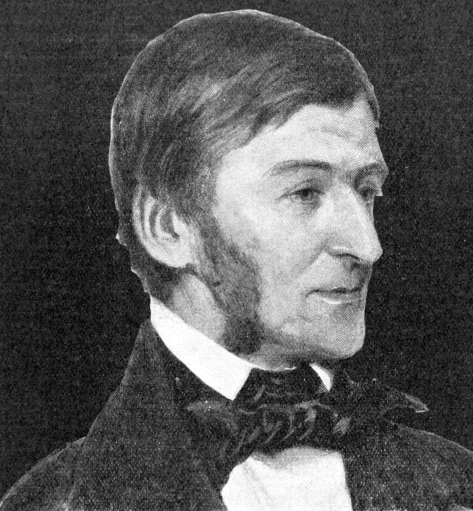 Detail of Ralph Waldo Emerson by Rischgitz Collection