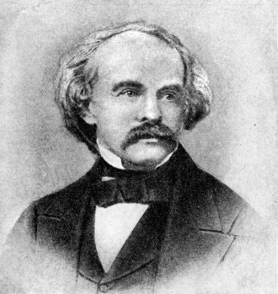 Detail of Nathaniel Hawthorne, Author of Tanglewood Tales by Rischgitz Collection