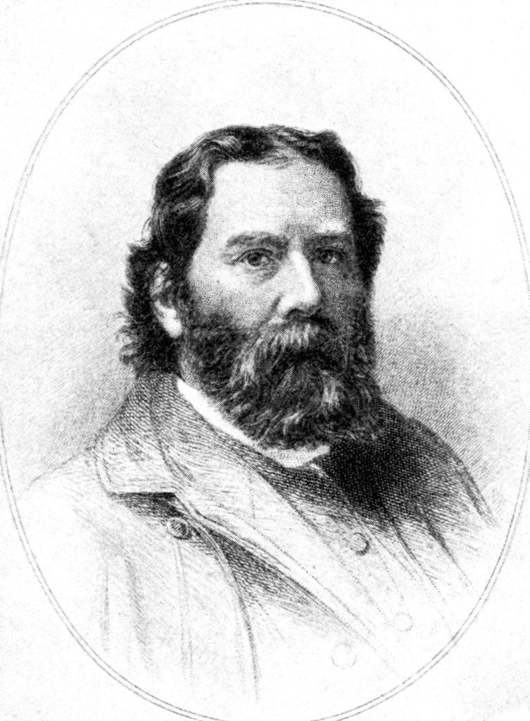 Detail of James Russell Lowell, Humorous Poet by Rischgitz Collection