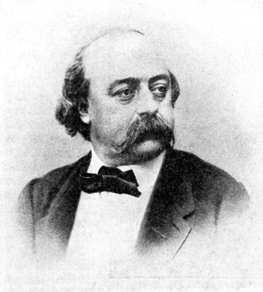 Detail of 'Gustave Flaubert', Author of Madame Bovary by Rischgitz Collection