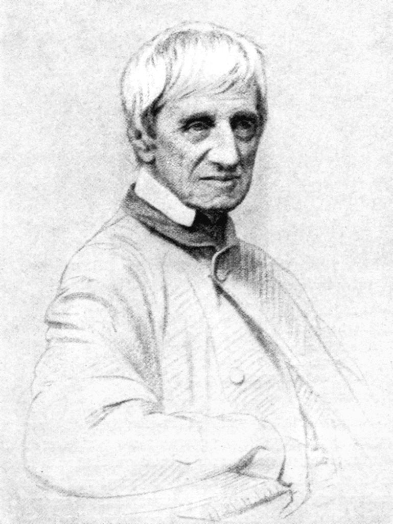 Detail of 'John H. Newman', Leader of the Oxford Movement, Poet by Rischgitz Collection