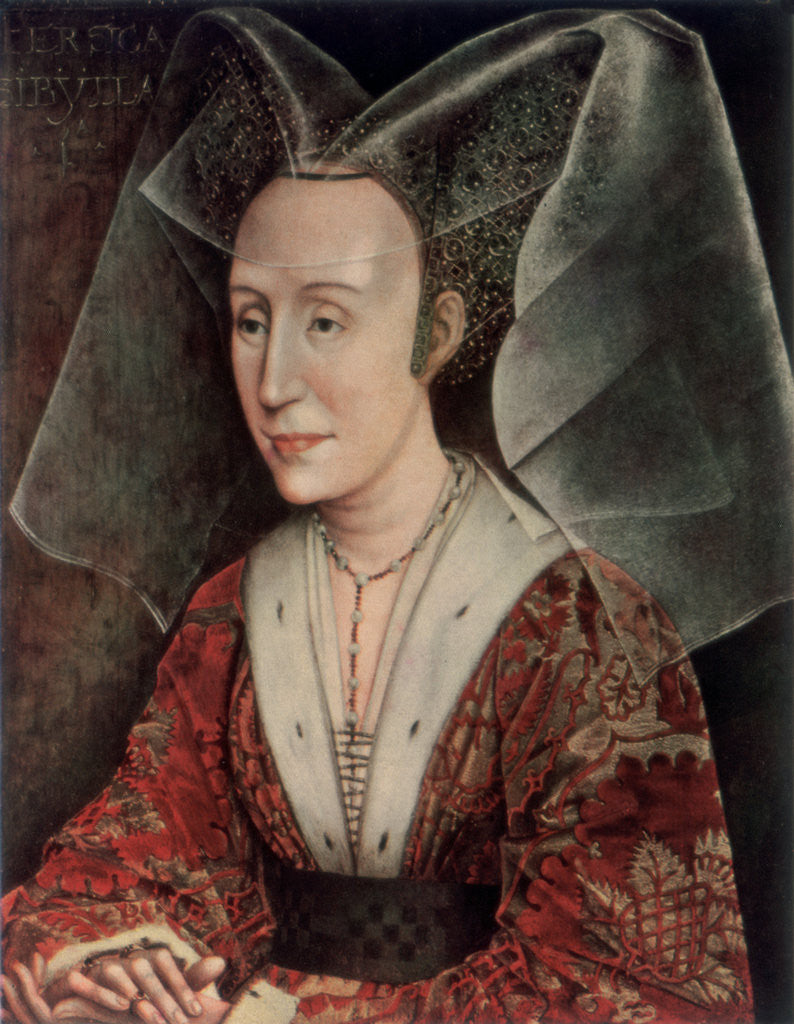 Detail of Portrait of an Elderly Woman by Rogier van der Weyden