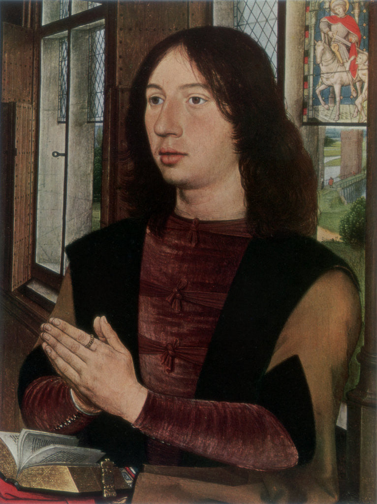 Detail of Martin Van Nieuwenhoven by Hans Memling