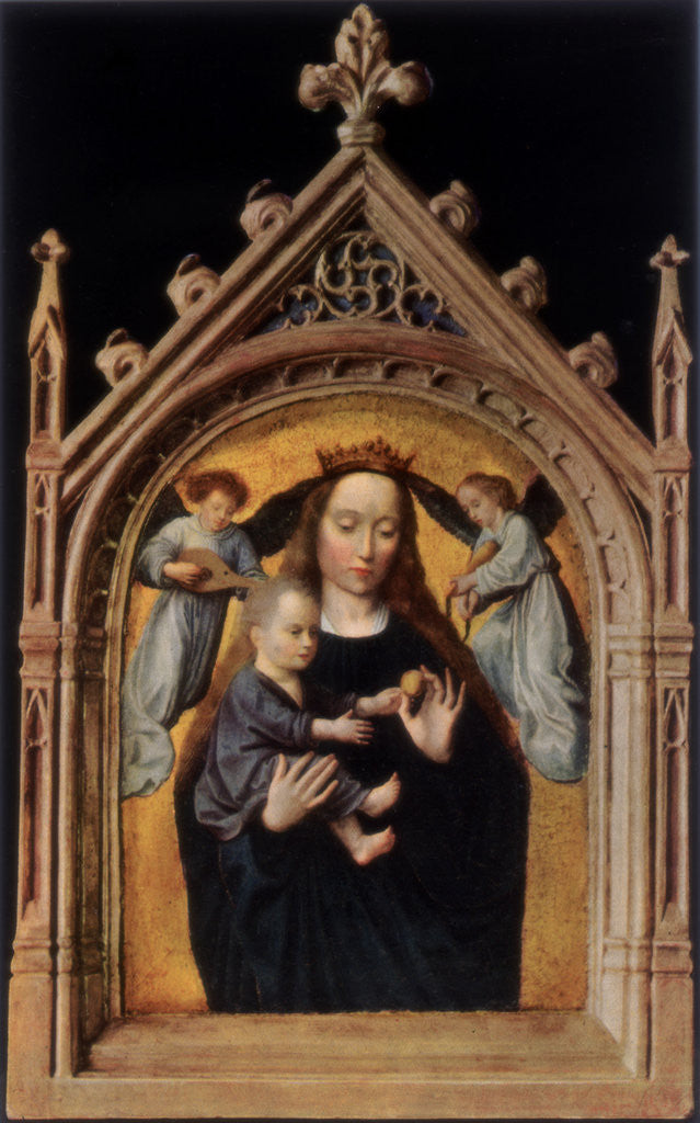 Detail of The Madonna and Child by Gerard David