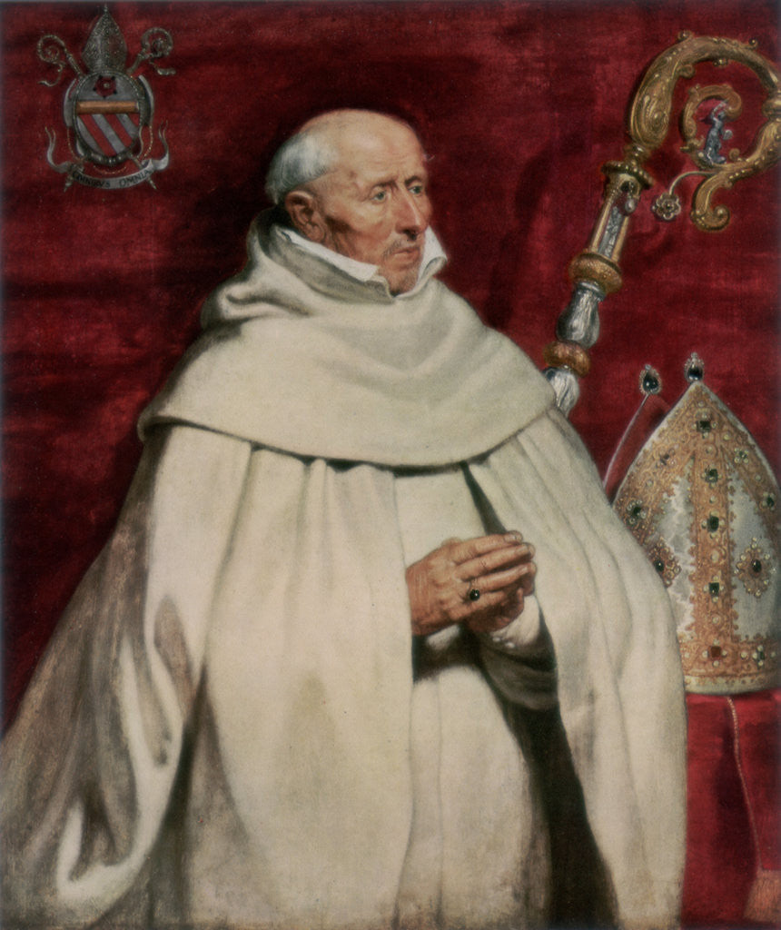 Detail of Matthæus Yrsselius by Peter Paul Rubens