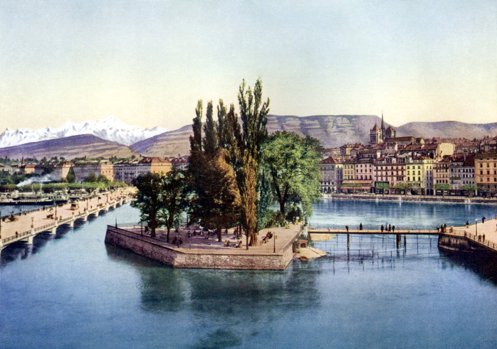 Detail of Geneva, Switzerland by Anonymous