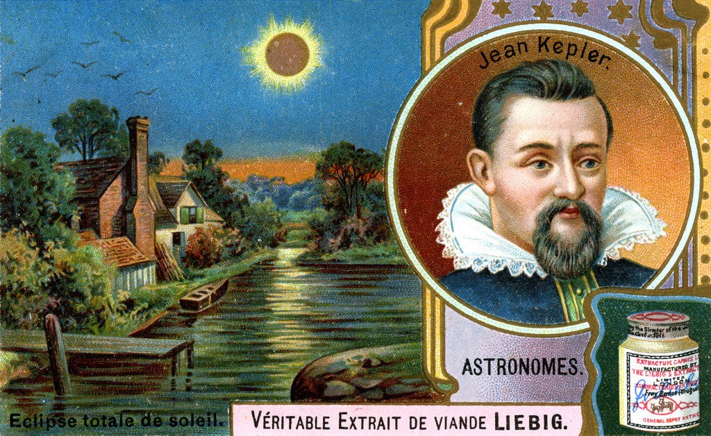 Detail of Johannes Kepler, German astronomer by Anonymous