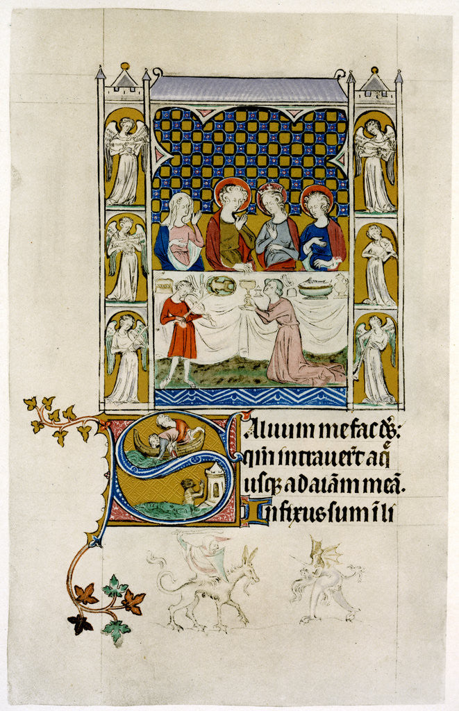 Detail of The marriage feast at Cana by Anonymous