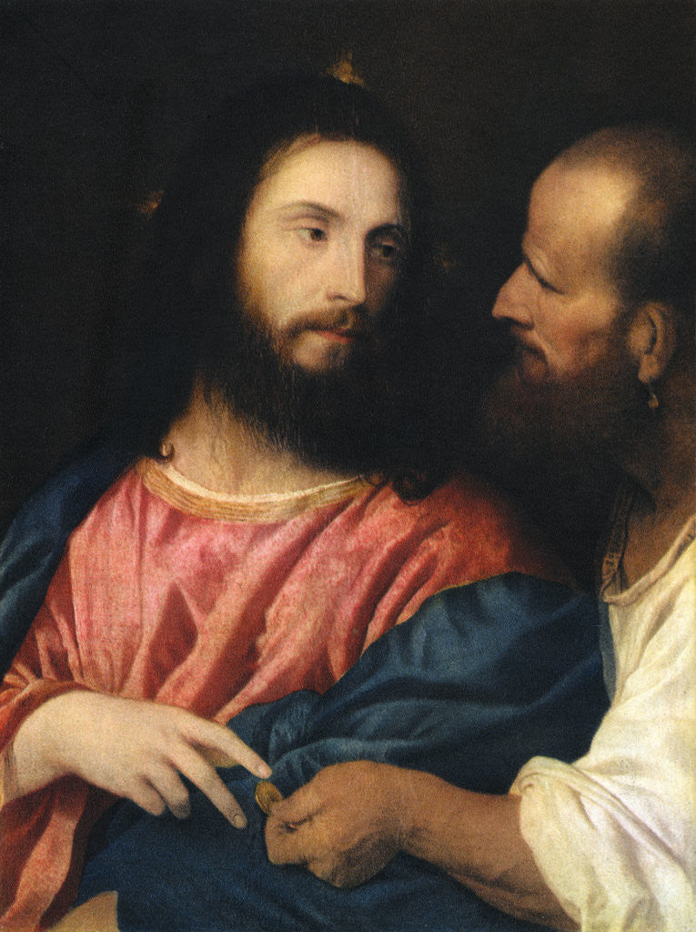 Detail of The Tribute Money by Titian