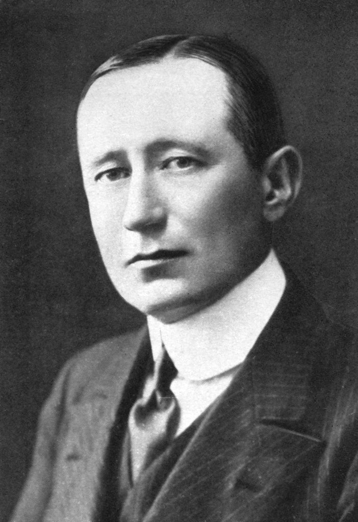 Detail of Guglielmo Marconi (1874-1937), Italian physicist and inventor by Anonymous
