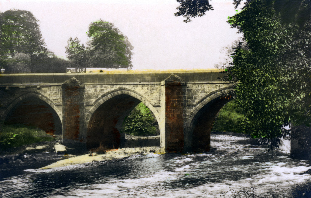 Detail of Bridge over the River Derwent, Matlock, Derbyshire by Cavenders Ltd