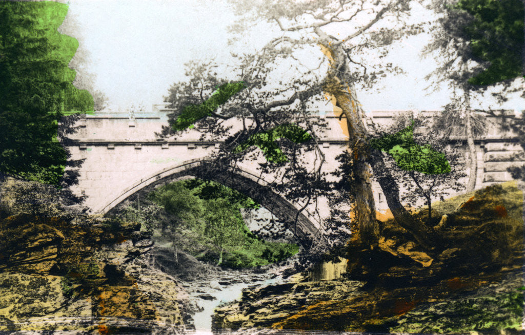 Detail of The Linn of Dee, Braemar, Aberdeenshire by Cavenders Ltd