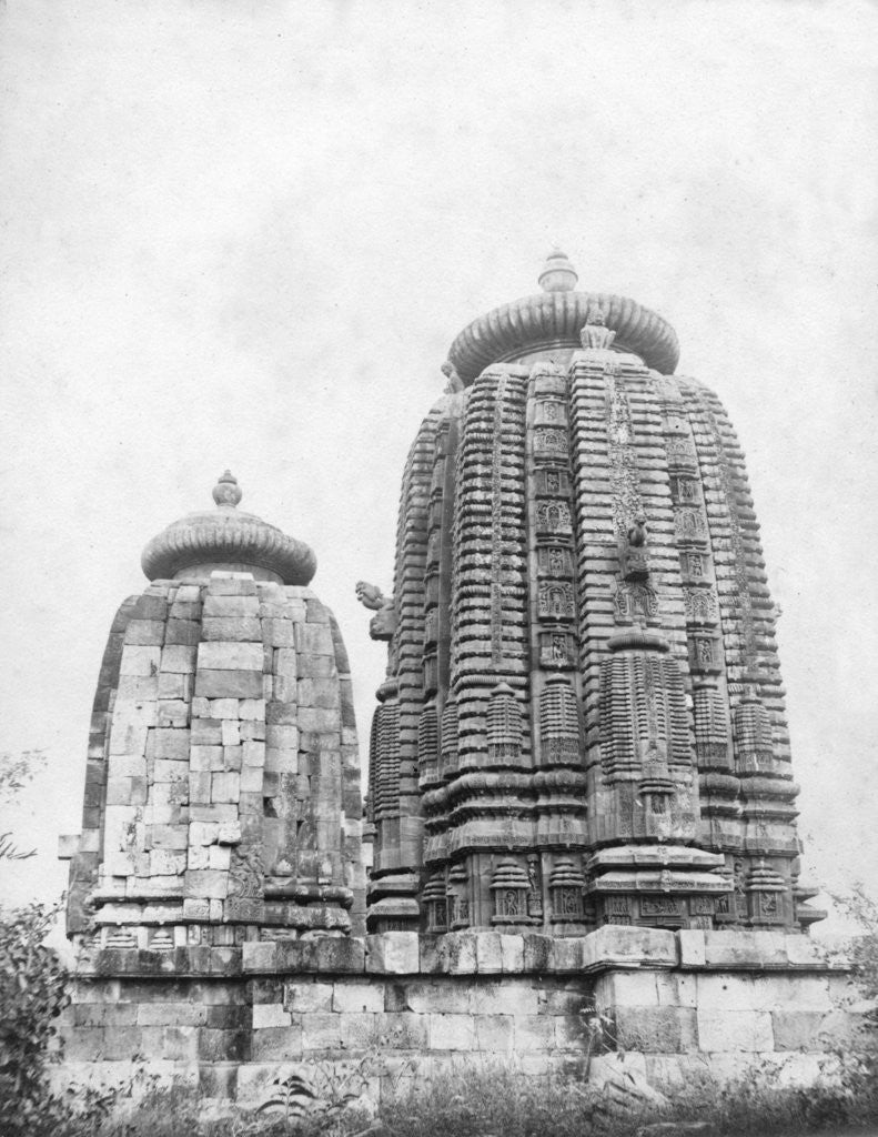 Detail of Lingaraj temple, Bhubaneswar, Orissa,  India by FL Peters