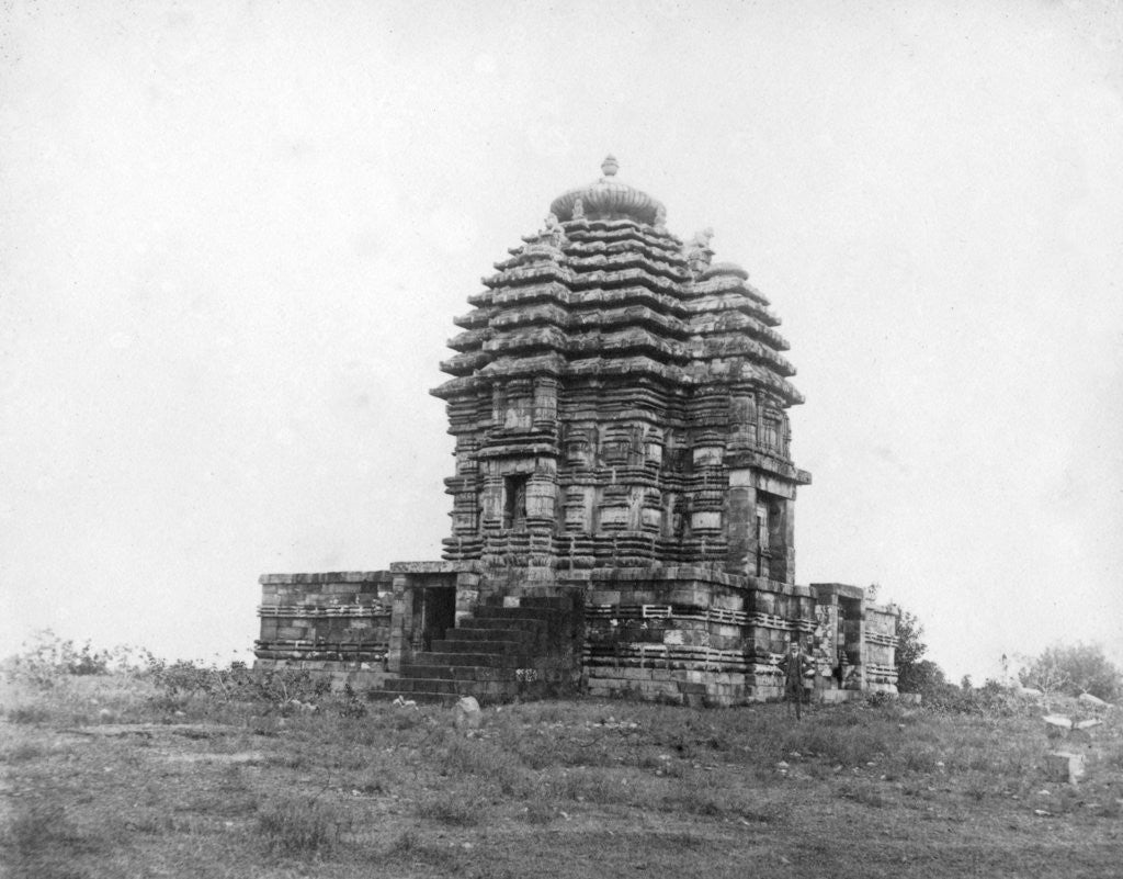 Detail of Lingaraj temple, Bhubaneswar, Orissa,  India by FL Peters