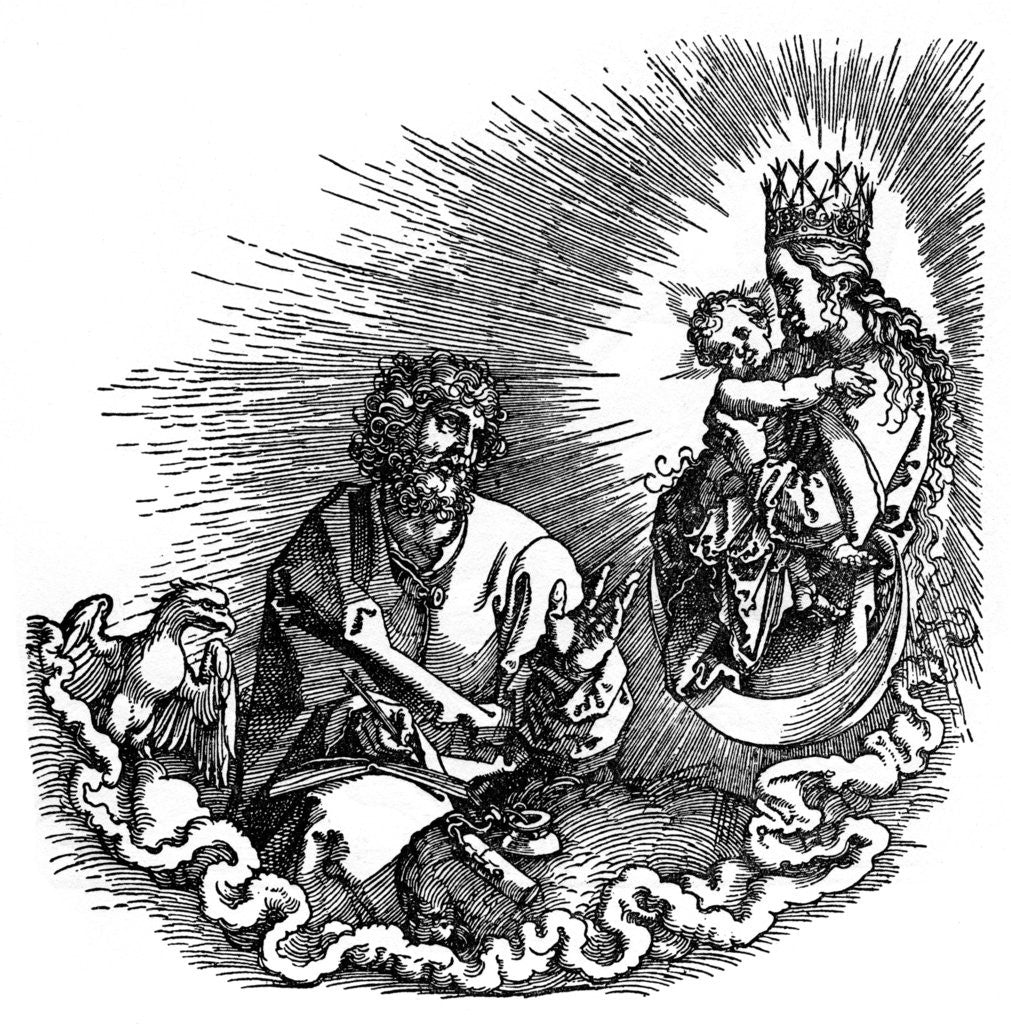 Detail of Die Offenbarung Johannis by Albrecht Dürer