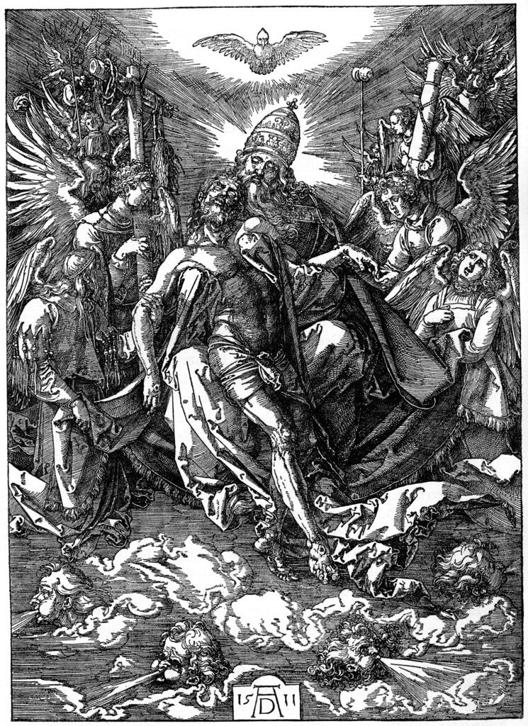 Detail of The Holy Trinity by Albrecht Dürer