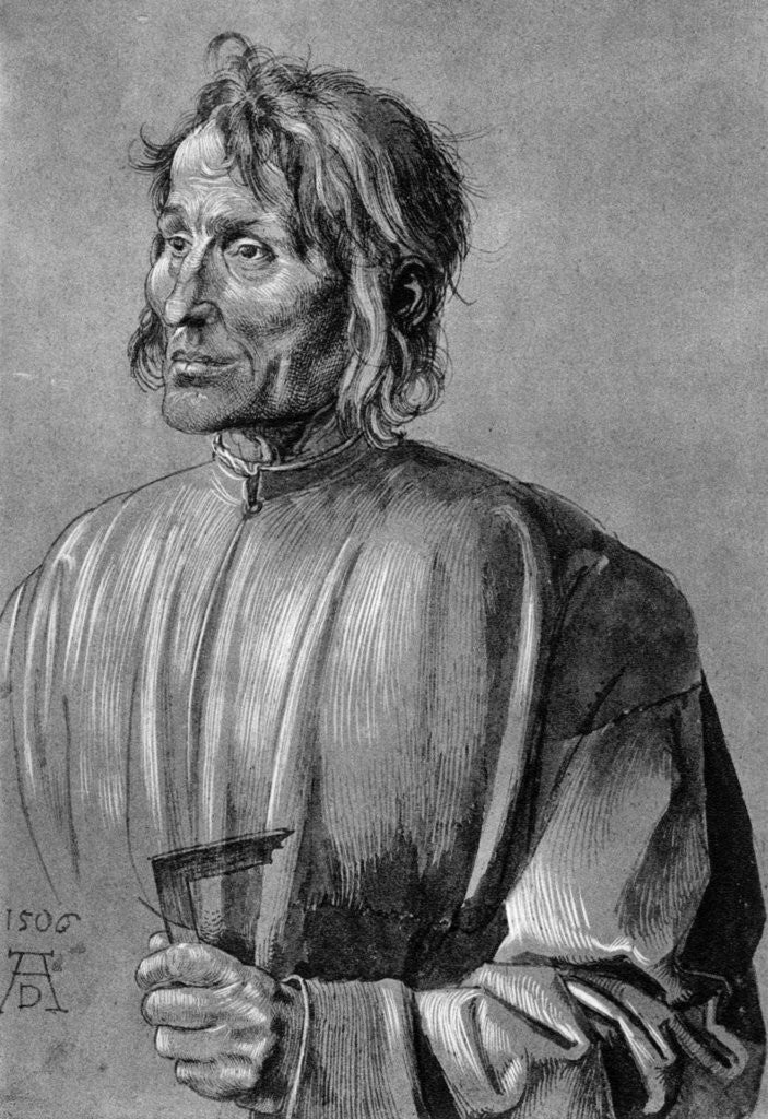 Detail of Building master Hieronymus of Augsburg by Albrecht Dürer
