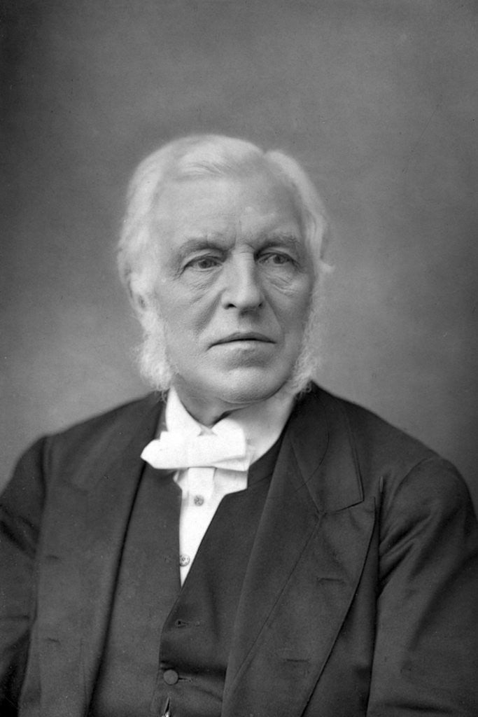 Detail of Reverend Henry Allon (1818-1892), English nonconformist divine by W&D Downey