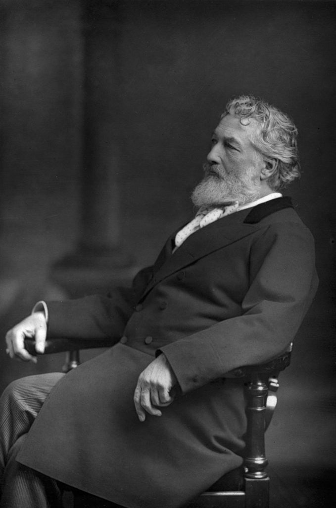 Detail of Frederic Leighton (1830-1896), 1st Baron Leighton by W&D Downey