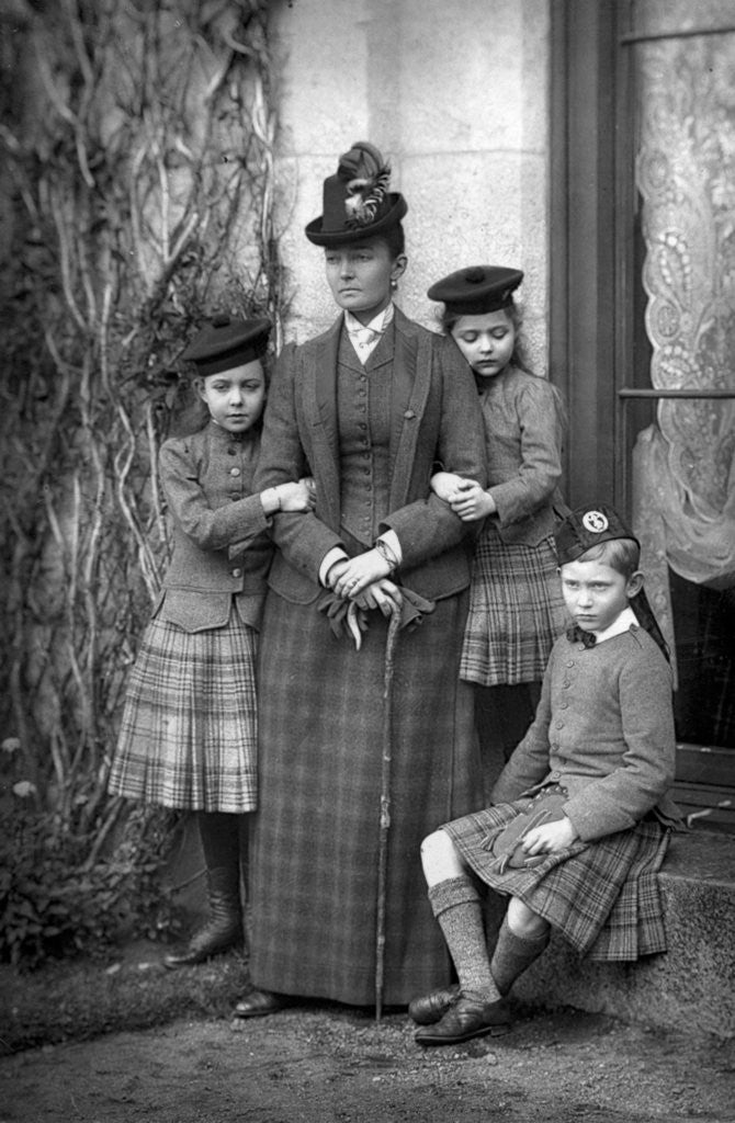 Detail of Princess Louise Margaret of Prussia (1860-1917), Duchess of Connaught and Strathearn by W&D Downey