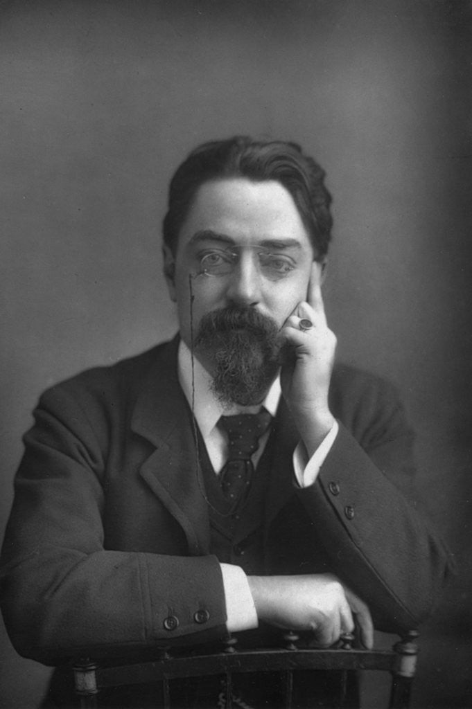 Detail of Sidney James Webb, 1st Baron Passfield (1859-1947), British socialist, economist and reformer by W&D Downey