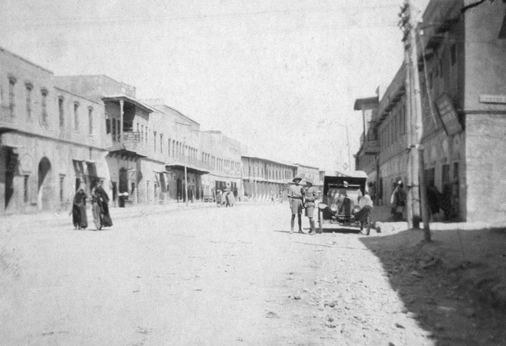 Detail of The main street of Mosul, Iraq by Anonymous