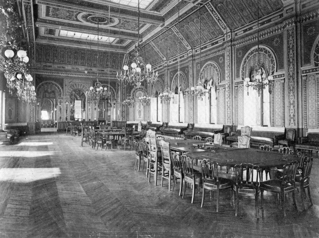 Detail of The Roulette Saloon, Monte Carlo, Monaco, c 1910s by Anonymous