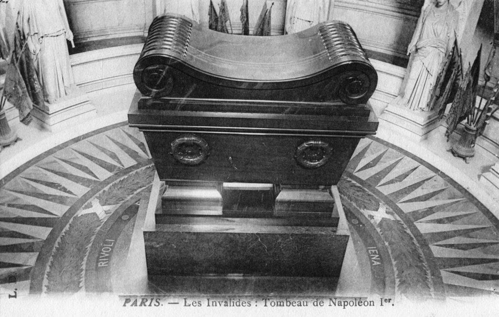 Detail of Napoleon's tomb, Les Invalides, Paris, France by Anonymous