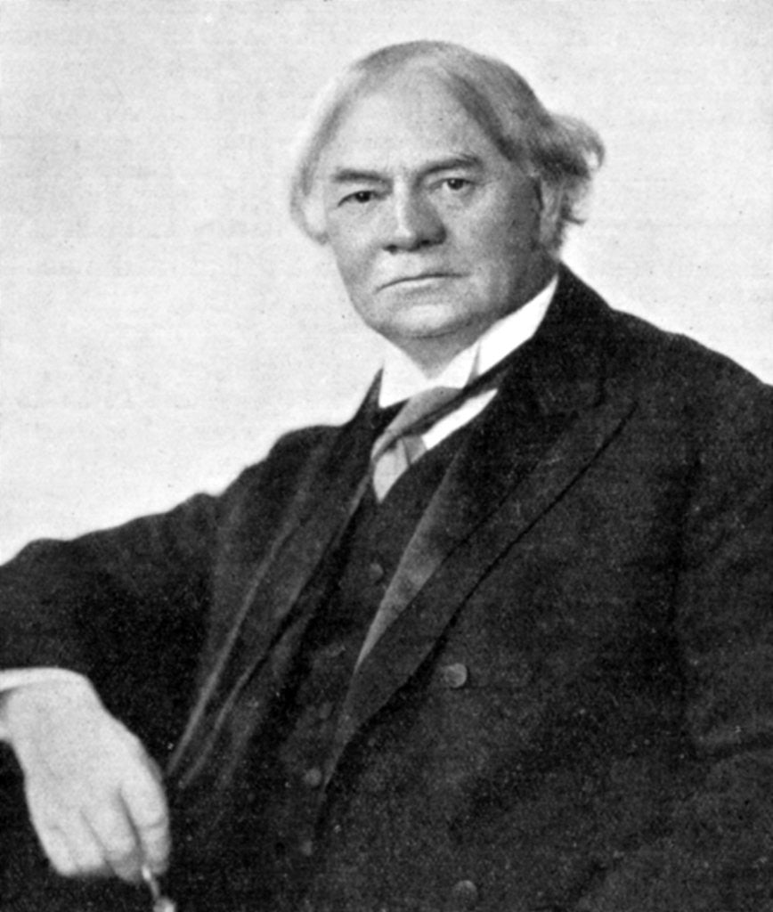 Detail of Jerome K. Jerome (1859-1927), English author by Anonymous