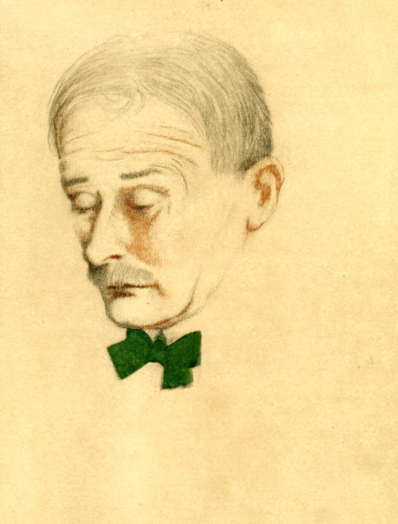 Detail of John Masefield (1878-1967), English poet and writer by Anonymous