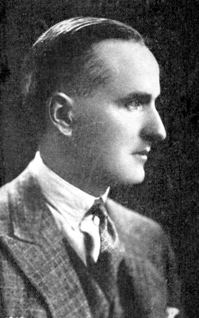 Detail of Denis George Mackail (1892-1971), English novelist and short story writer by Anonymous