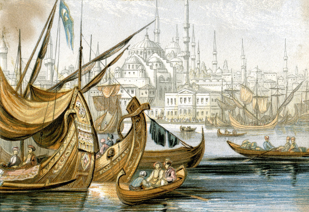 Detail of Constantinople, Turkey by Anonymous
