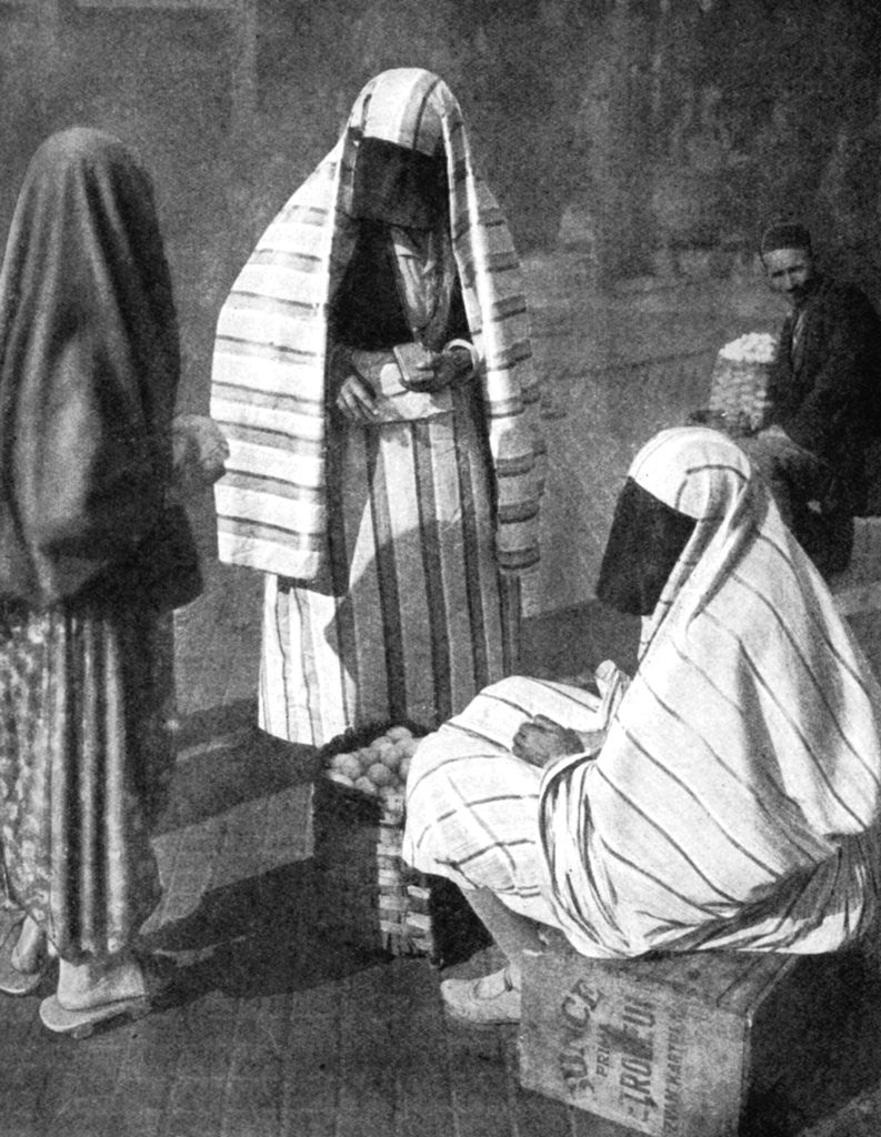 Detail of Veiled women, Sarajevo, Bosnia by Anonymous