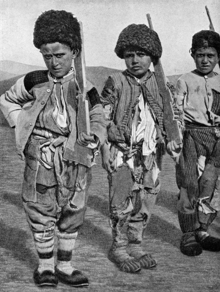 Detail of Boys from Artemid, Armenia by Maynard Owen Williams