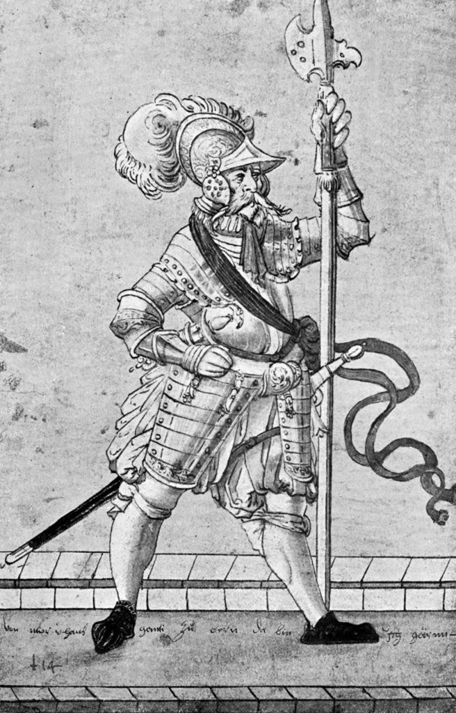 Detail of Hans Ganti of Bern by A Landsknecht