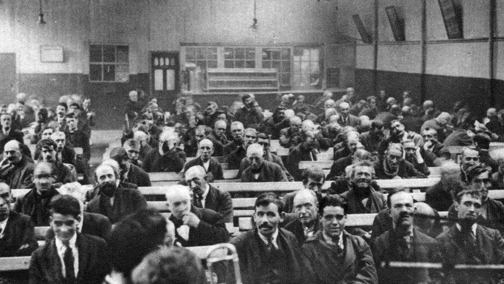 Detail of A Salvation Army shelter, Blackfriars Road, London by Anonymous