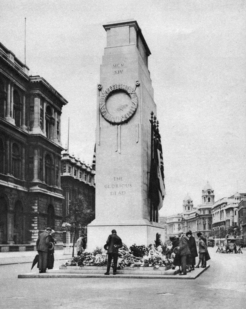 Detail of The Cenotaph, Whitehall, London by McLeish