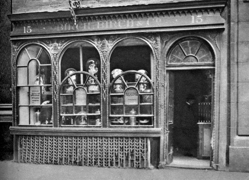 Detail of Birch Birch and Co, London by McLeish