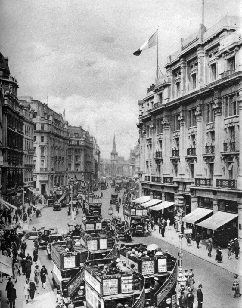 Detail of Regent Street, London by McLeish
