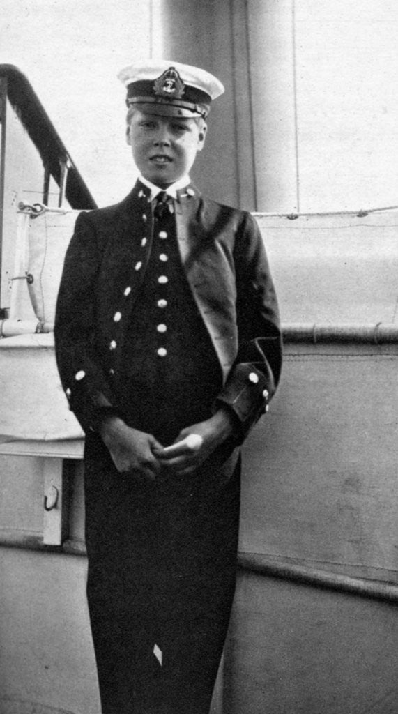 Detail of Prince Edward (1894-1972), the future King Edward VIII by Queen Alexandra