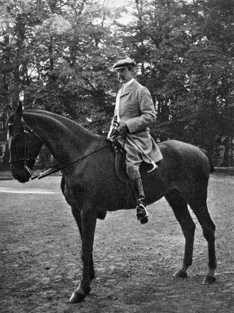 Detail of Colonel Brocklehurst at Bernsdorff by Queen Alexandra