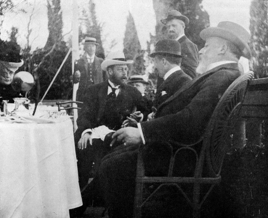 Detail of Prince George (1865-1936), the future King George V, Corfu, Greece by Queen Alexandra
