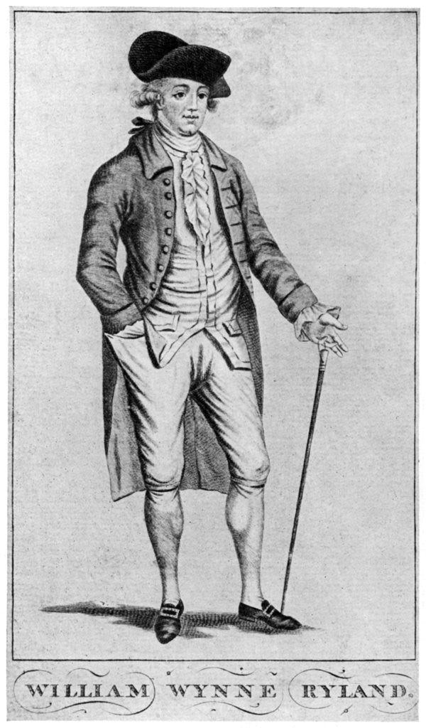 Detail of William Wynne Ryland (1732-1783), English engraver by Anonymous