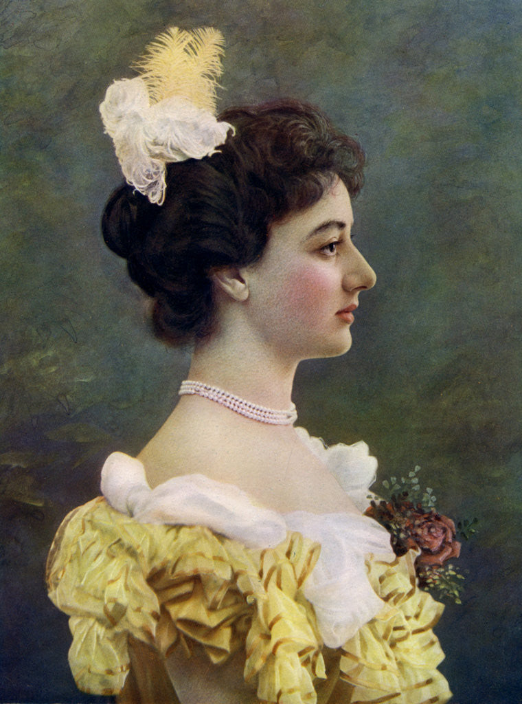 Detail of Maud Hoffman, actress by W&D Downey