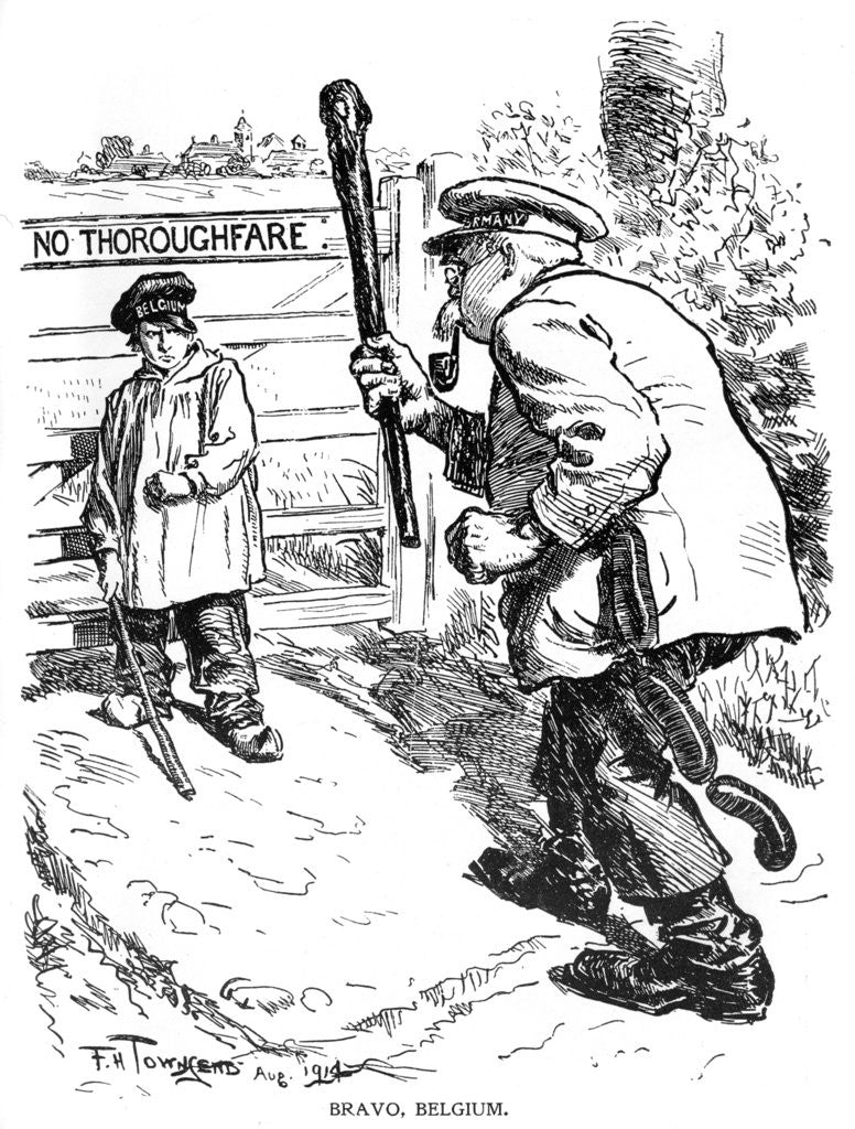 Detail of Bravo, Belgium by FH Townsend