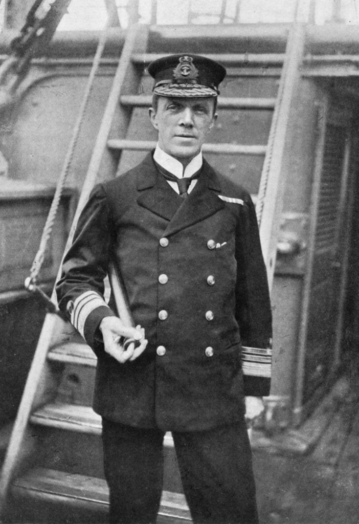 Detail of Vice-Admiral Sir Frederick Sturdee, British sailor, First World War by J Russell & Sons