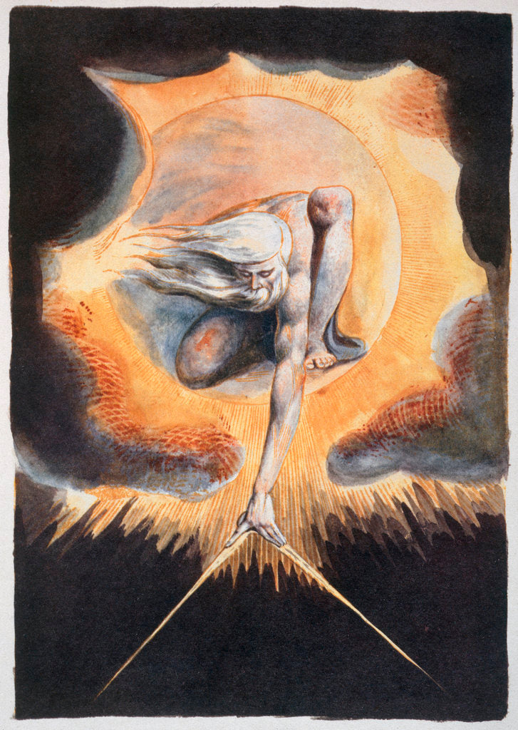 Detail of The Ancient of Days by William Blake