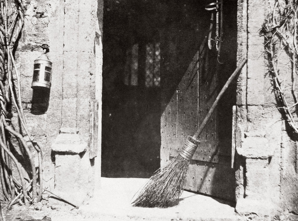Detail of The Open Door, March, 1843 by William Henry Fox Talbot