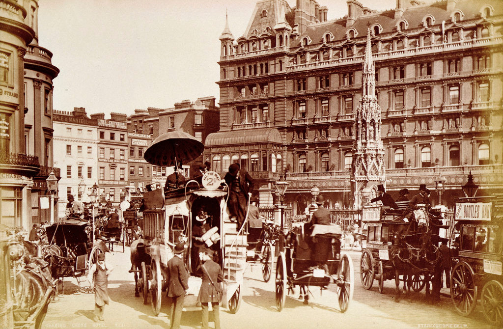 Detail of Charing Cross by Anonymous